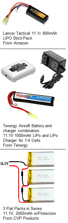 CVP's AirWire900 for Small Scales - Battery Options