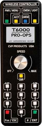 CVP's AirWire900 T6000 Wireless Throttle