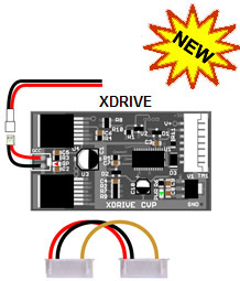 CVP's AirWire900 Ready-To-Go Drop-InsTM Decoders with XDRIVE